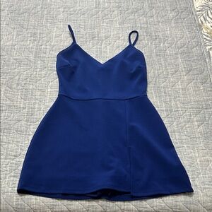Elegant Blue Women's romper